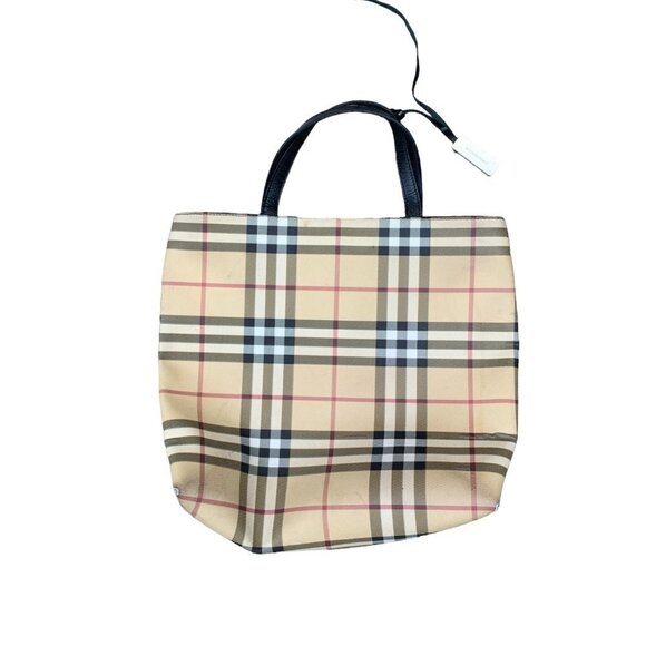 VINTAGE Burberry Novacheck Purse Bag - Picture 4 of 15